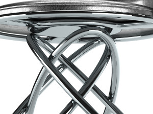 modern leather chair Model 3D