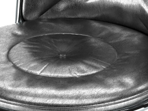 modern leather chair Model 3D