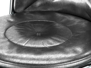 modern leather chair 3D Model