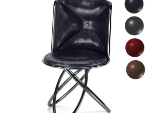 modern leather chair 3D Model