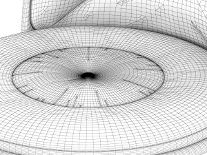 steel chair 3D Model