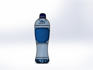 PLASTIC BOTTLE Modello 3D