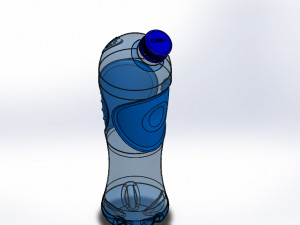 PLASTIC BOTTLE 3D Model