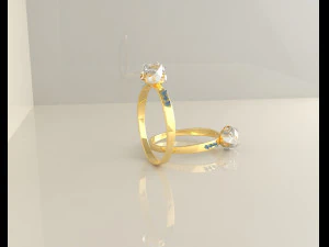 anel de rainha Modelo 3D