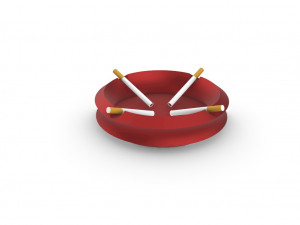 18 cm ashtray 3Dモデル