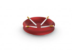 пепельница 18 см 3D Модель