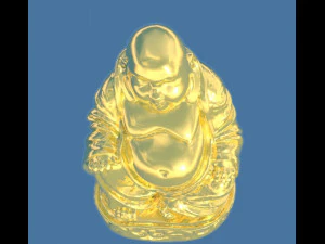 Modello del Buddha dorato Modello 3D