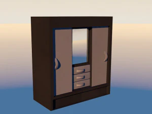 옷장 모델 3D 모델