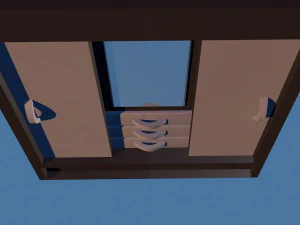 अलमारी मॉडल 3D मॉडल