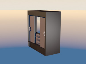wardrobe model Modelo 3D