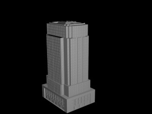 chicago tower model notex 3D Model
