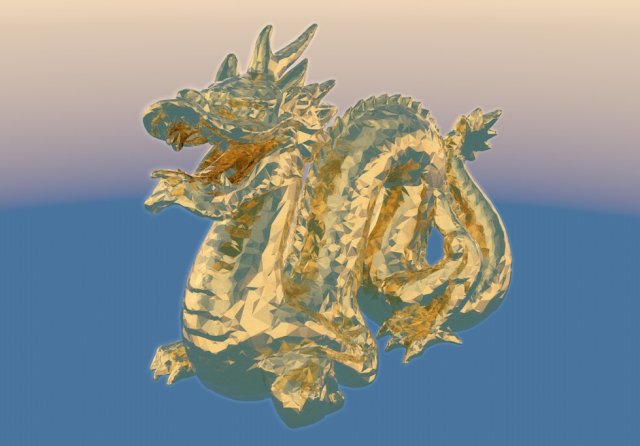 Gold dragon model 3D Model .c4d .max .obj .3ds .fbx .stl .blend 