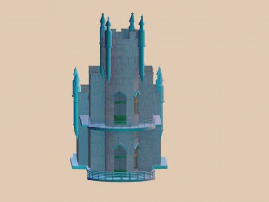 vecchio castello - Modello 3D