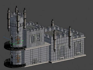 vecchio castello - Modello 3D