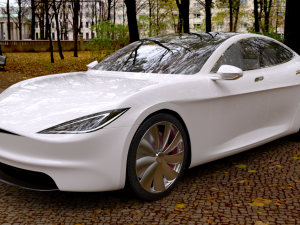 tesla Model 3D