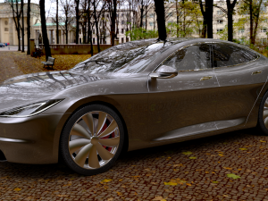 tesla Model 3D