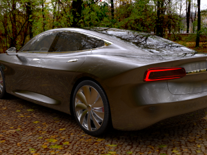tesla Model 3D