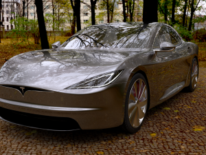 tesla Model 3D