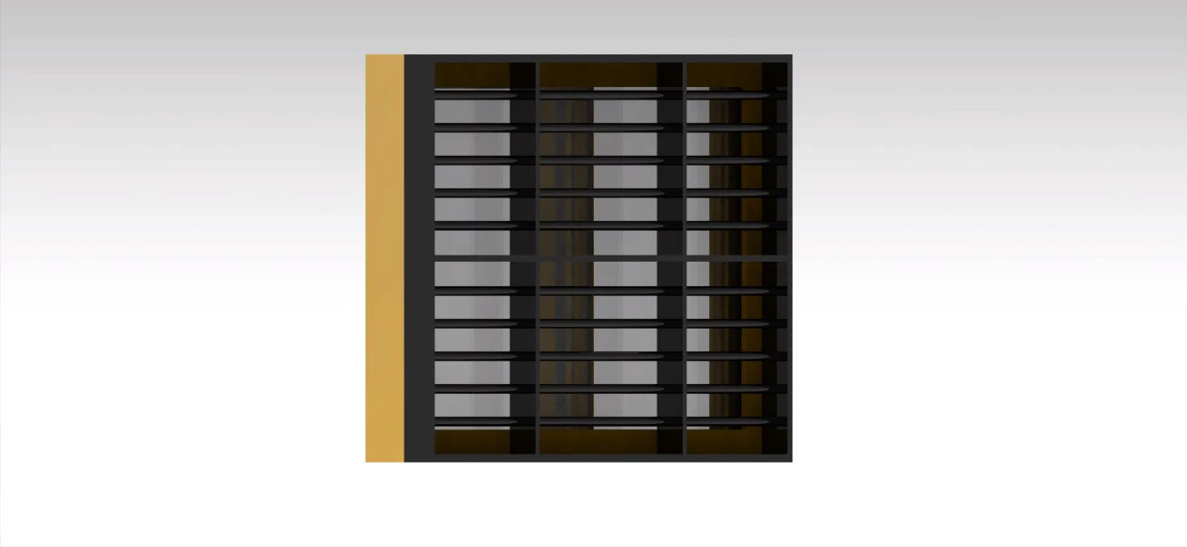windows with grill 3D Model .c4d .max .obj .3ds .fbx .stl .blend