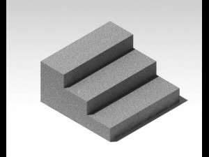 steps with cocrete 3D Модель