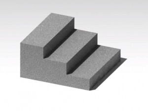 steps with cocrete 3D Модель