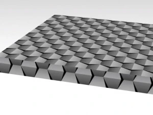 Fliesenmaterial 4 3D Modell