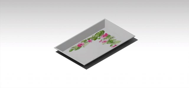 tray 3Dモデル .c4d .max .obj .3ds .fbx .stl .blend 