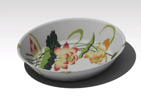 plate 3D Model .c4d .max .obj .3ds .fbx .stl .blend 