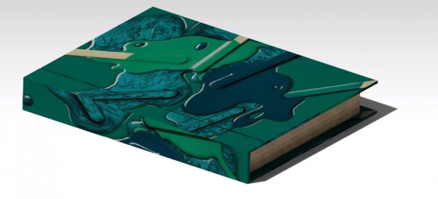 book design 4 Model 3D .c4d .max .obj .3ds .fbx .stl .blend 
