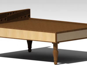 bed 3D 모델