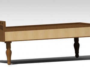 bed 3D Model