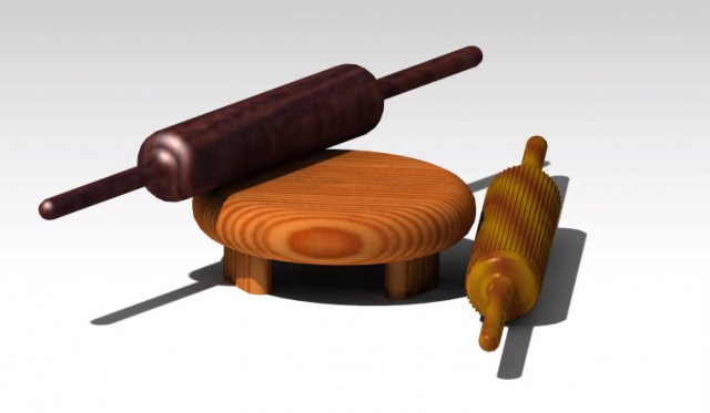 chapati maker 3D Модель .c4d .max .obj .3ds .fbx .stl .blend 