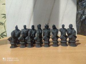 Chess Pieces Star Wars Characters Added 3D Print Model In Board Games  3Dexport
