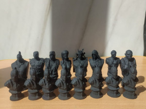 Mortal kombat chess Modello di stampa 3D
