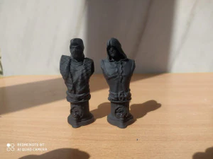 Mortal kombat chess 3D Print Model