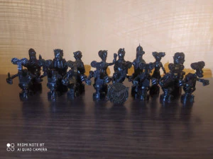 chess pieces simpsons vs futurama 3D Print Model