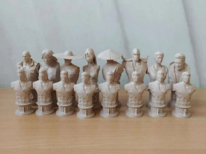 Chess pieces mortal kombat 3D प्रिंट मॉडल