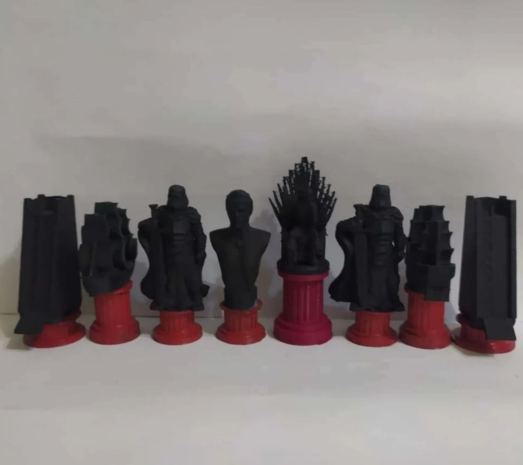 Mortal kombat chess 3D Print Model