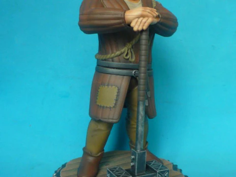 The dwarf Zoltan from the Witcher 3D Print Model