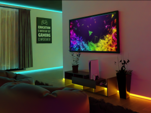 3d gaming room 3D 모델