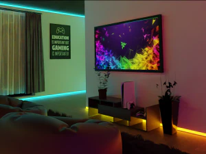 3d gaming room 3D Model