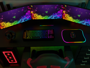 3d gaming room 3D 모델