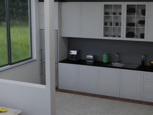 Living Room Model 3D