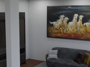 Living Room Model 3D
