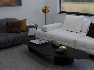 Living Room Model 3D