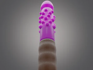 bumps and a leather handle 3D Model