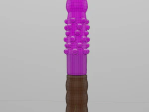 bumps and a leather handle 3D Model