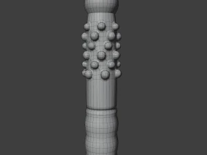 bumps and a leather handle 3D Model