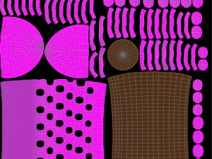 bumps and a leather handle 3D Model