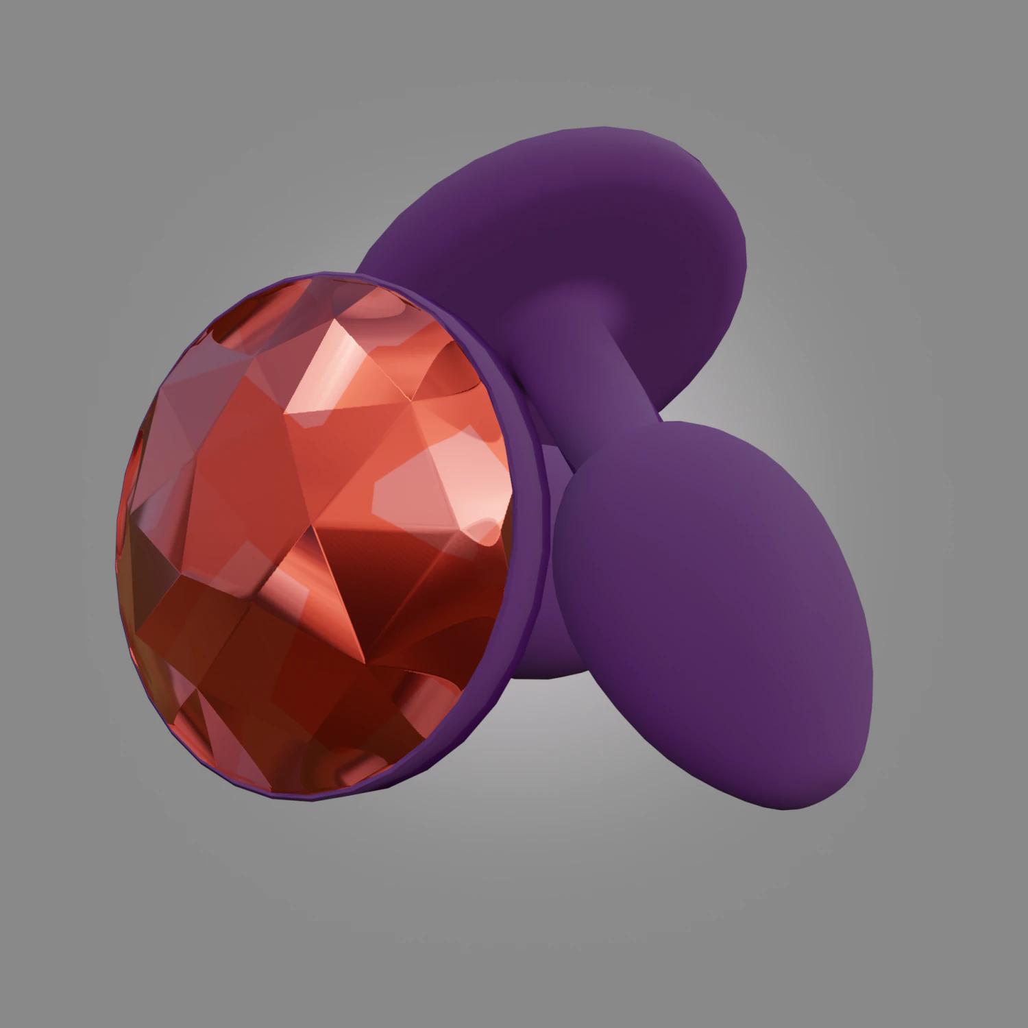 anal plug 3D Model .c4d .max .obj .3ds .fbx .stl .blend